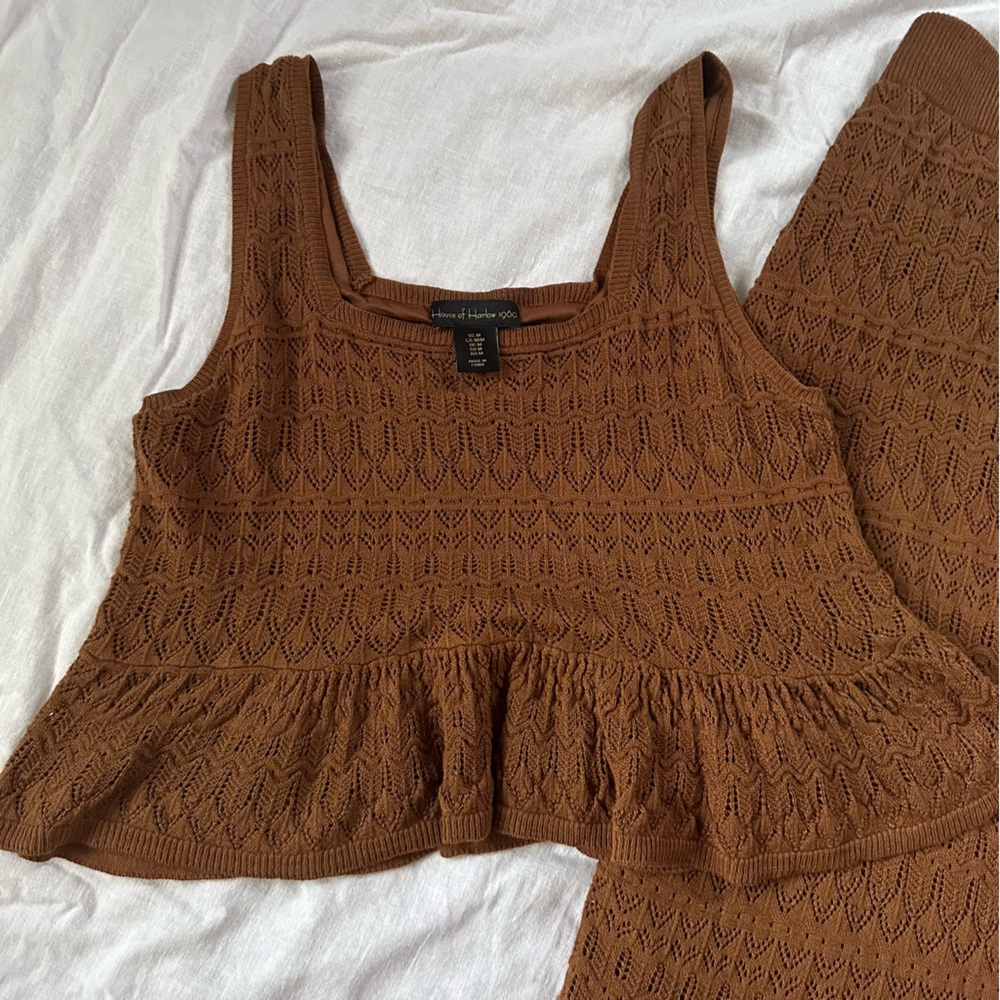 House of Harlow 1960 Brown Midi Skirt - Picture 13 of 13